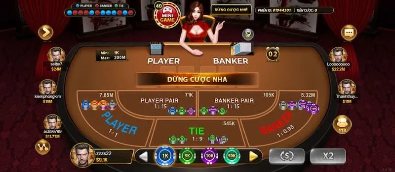 Cách tính điểm Baccarat Hit Club