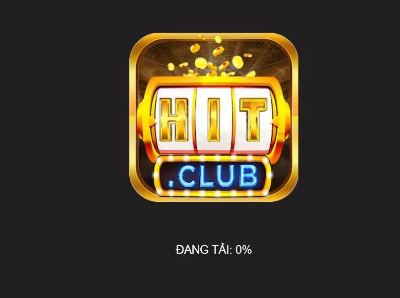 Người chơi truy cập vào trang chủ của Hitclub