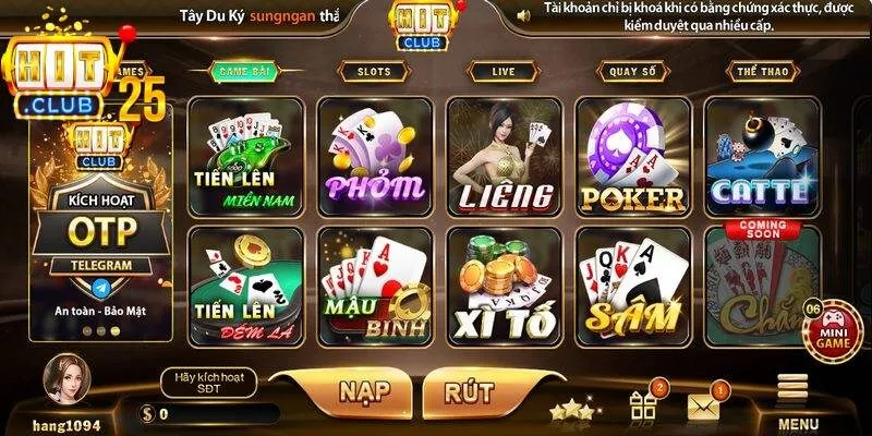 Tải app Hit Club trên điện thoại IOS